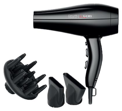 GA.MA Diva Ceramic 3D Therapy Ionic Πιστολάκι Μαλλιών - GA MA
