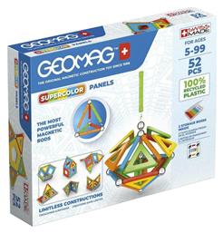 Μαγνητικό Παιχνίδι Supercolor Panels 52pcs για 5+ Ετών Geomag