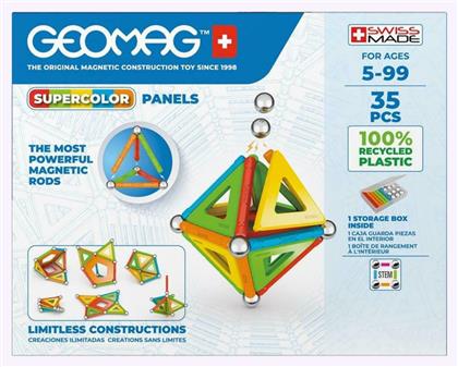 Supercolor Panels 35 pcs Geomag