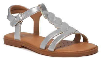 Παιδικά Πέδιλα J Sandal Karly Ασημί Geox