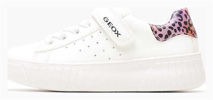 Παιδικά Sneakers Ανατομικά Λευκά Geox