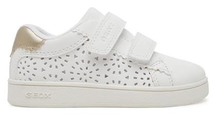 Sneaker J Eclyper Ανατομικά Λευκά Geox