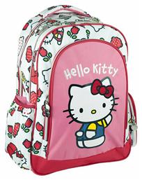 Hello Kitty Tulip Σχολική Τσάντα Πλάτης Δημοτικού σε Ροζ χρώμα 27lt Gim