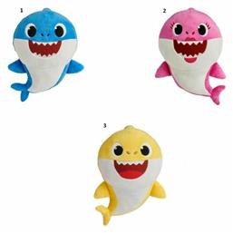 Λούτρινο Baby Shark Family με Ήχο 25 εκ. (Διάφορα Σχέδια) 1τμχ Giochi Preziosi από το Moustakas Toys