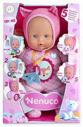 Giochi Preziosi Μωρό Κούκλα Nenuco Soft Doll (ES) για 1+ Ετών 30 εκ.