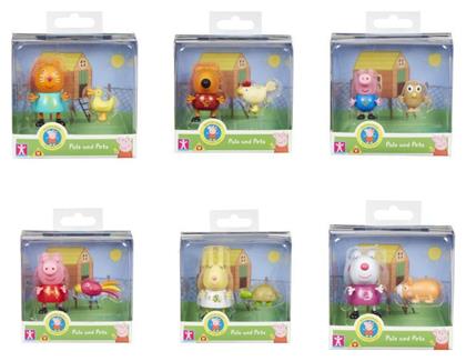 Παιχνίδι Μινιατούρα Peppa Pig Pals And Pets για 3+ Ετών 5εκ. (Διάφορα Σχέδια) 1τμχ Giochi Preziosi από το Toyscenter
