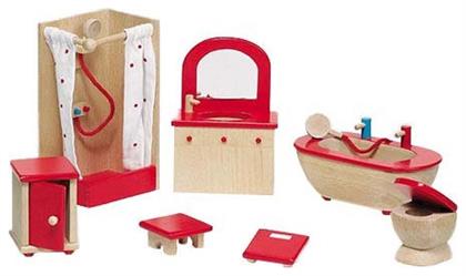 Furniture for Flexible Puppets Bathroom Έπιπλο για Κουκλόσπιτο Goki