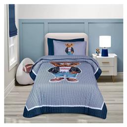 Παιδικό Κουβερλί Μονό Μπλε 160x220εκ. Greenwich Polo Club