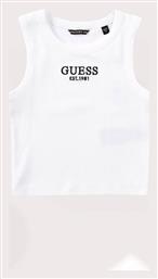 Παιδική Μπλούζα Αμάνικη Λευκό Guess