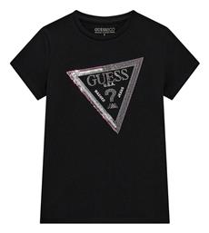 Παιδικό T-shirt Μαύρο Guess