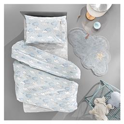 Παιδική Παπλωματοθήκη Σετ Cloudy 165x225cm Light Blue Guy Laroche