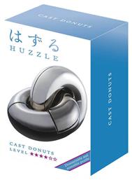 Huzzle Cast Donuts Γρίφος από Μέταλλο για 8+ Ετών 515057 Hanayama