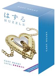 Huzzle Cast Heart Γρίφος από Μέταλλο για 8+ Ετών 515052 Hanayama από το GreekBooks