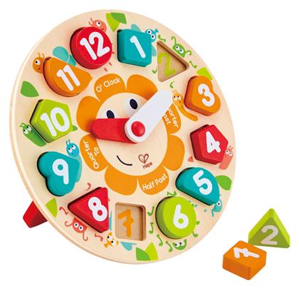 Happy Puzzles Ρολόι Chunky για 36+ Μηνών Hape