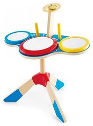 Σετ Drum And Cymbal Hape από το Moustakas Toys