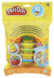 Play-Doh 15 Πλαστοζυμαράκια Πλαστελίνης Party Bag για 2+ Ετών Hasbro