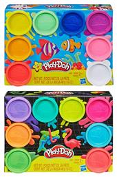 Play-Doh 8 Πλαστοζυμαράκια Πλαστελίνης για 2+ Ετών (Διάφορα Σχέδια) 1τμχ Hasbro