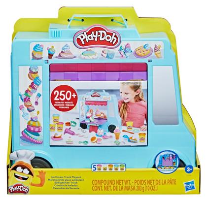 Play-Doh Ice Cream Truck για 3+ Ετών, 5τμχ Hasbro