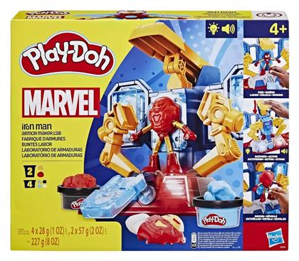 Play-Doh Iron Man για 4+ Ετών, 6τμχ Hasbro