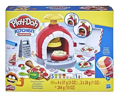 Play-Doh Pizza Oven για 3+ Ετών, 6τμχ Hasbro