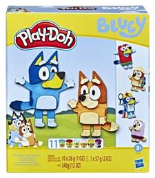 Play-Doh Πλαστελίνη - Παιχνίδι Bluey Make & Mash Costumes για 3+ Ετών, 11τμχ Hasbro