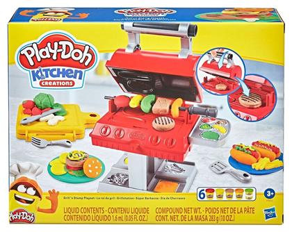 Play-Doh Πλαστελίνη - Παιχνίδι Grill n' Stamp για 3+ Ετών, 6τμχ Hasbro από το Toyscenter