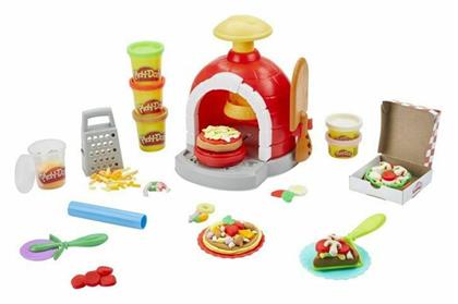 Play-Doh Πλαστελίνη - Παιχνίδι Pizza Oven για 3+ Ετών, 6τμχ Hasbro