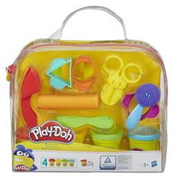 Play-Doh Πλαστελίνη - Παιχνίδι Starter για 3+ Ετών, 4τμχ Hasbro