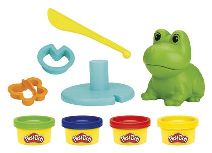 Play-Doh Πλαστελίνη - Παιχνίδι Βατραχάκι για 3+ Ετών, 4τμχ Hasbro