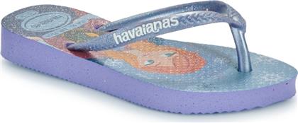 Παιδικές Σαγιονάρες Μπλε Kids Slim Havaianas από το Plus4u