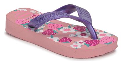 Παιδικές Σαγιονάρες Flip Flops Μωβ Flores Havaianas