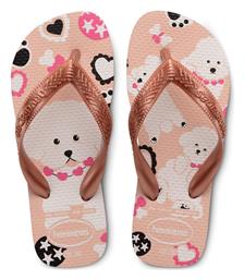 Παιδικές Σαγιονάρες Ροζ Kids Top Pets Havaianas