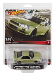 Αυτοκινητάκι Premium Real Readers Nissan Skyline GT-R για 3+ Ετών Hot Wheels