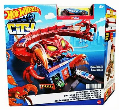 City Scorpion Flex Attack για 4+ Ετών Hot Wheels