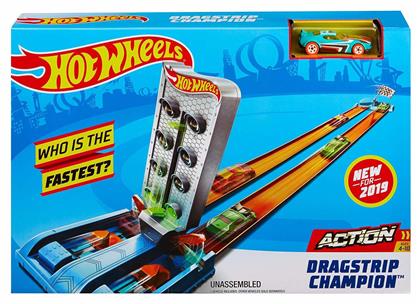 Hot Wheels Πίστα Hot Wheels Dragstrip Champion Playset για 4+ Ετών