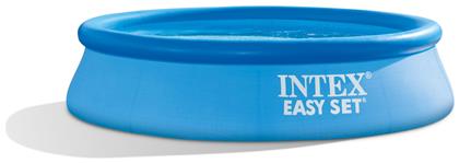 Easy Set Στρογγυλή Πισίνα Φουσκωτή Μπλε Intex
