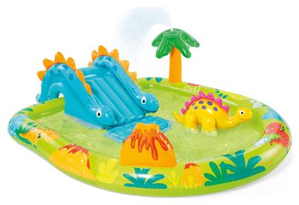 Little Dino Play Center Παιδική Πισίνα Φουσκωτή Τιρκουάζ Intex