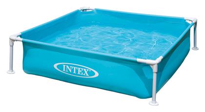 Mini Frame Πισίνα με Μεταλλικό Σκελετό 122x122x30εκ. Intex