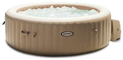 Pure Spa Bubble Massage Πισίνα PVC Φουσκωτή Υδρομασάζ 216x216εκ. Intex