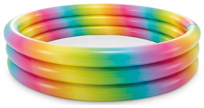 Rainbow Ombre Παιδική Πισίνα Φουσκωτή 168x168x41εκ. Intex από το Esmarket