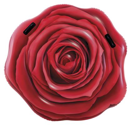 Rose Mat Φουσκωτό Στρώμα Θαλάσσης με Χειρολαβές Κόκκινο 137εκ. Intex