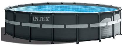 Ultra Frame XTR Πισίνα PVC με Μεταλλικό Σκελετό & Αντλία Φίλτρου 549x549x132εκ. Intex