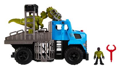 Jurassic World Imaginext Break Out Dinο Thrashing Dinosaur Νταλίκα Απόδρασης Δεινοσαύρων για 3+ Ετών - Fisher Price