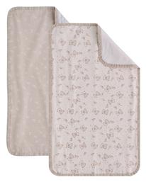 Σελτεδάκια Εκρού, Μπεζ 72x42εκ. 2τμχ Kentia