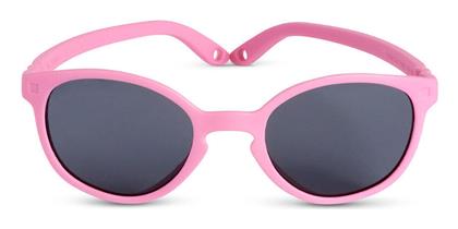 Kietla Γυαλιά Ηλίου Wazz 1-2 Ετών - Wayfarer Pink - KiETLA