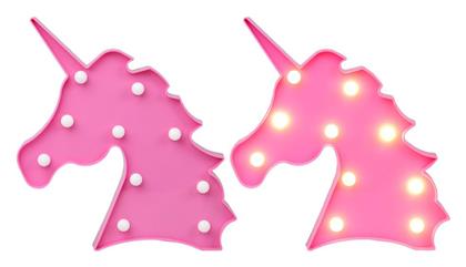 Παιδικό Φωτιστικό Πλαστικό Unicorn Pink Kiokids από το Spitishop