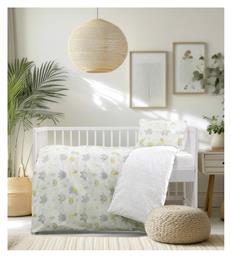 Βρεφικό Κουβερλί Βαμβακερό Λευκό 110x150cm Kocoon