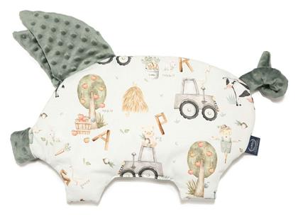 Βρεφικό Μαξιλάρι Ύπνου Sleepy Pig ABC Farm Khaki 35x40εκ. La Millou