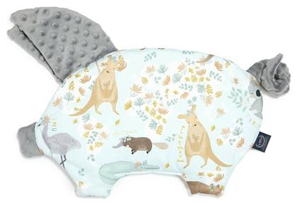 Βρεφικό Μαξιλάρι Ύπνου Sleepy Pig Blue/Grey 35x40εκ. La Millou