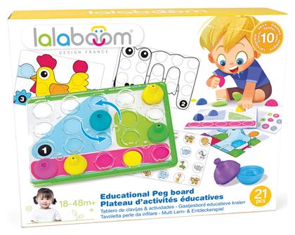 Educational Peg Board για 18+ Μηνών Lalaboom